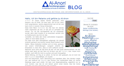 Desktop Screenshot of blog.al-anon.de