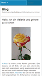 Mobile Screenshot of blog.al-anon.de