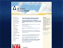 Tablet Screenshot of al-anon.fi