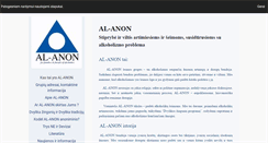 Desktop Screenshot of al-anon.lt