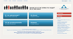 Desktop Screenshot of al-anon.dk